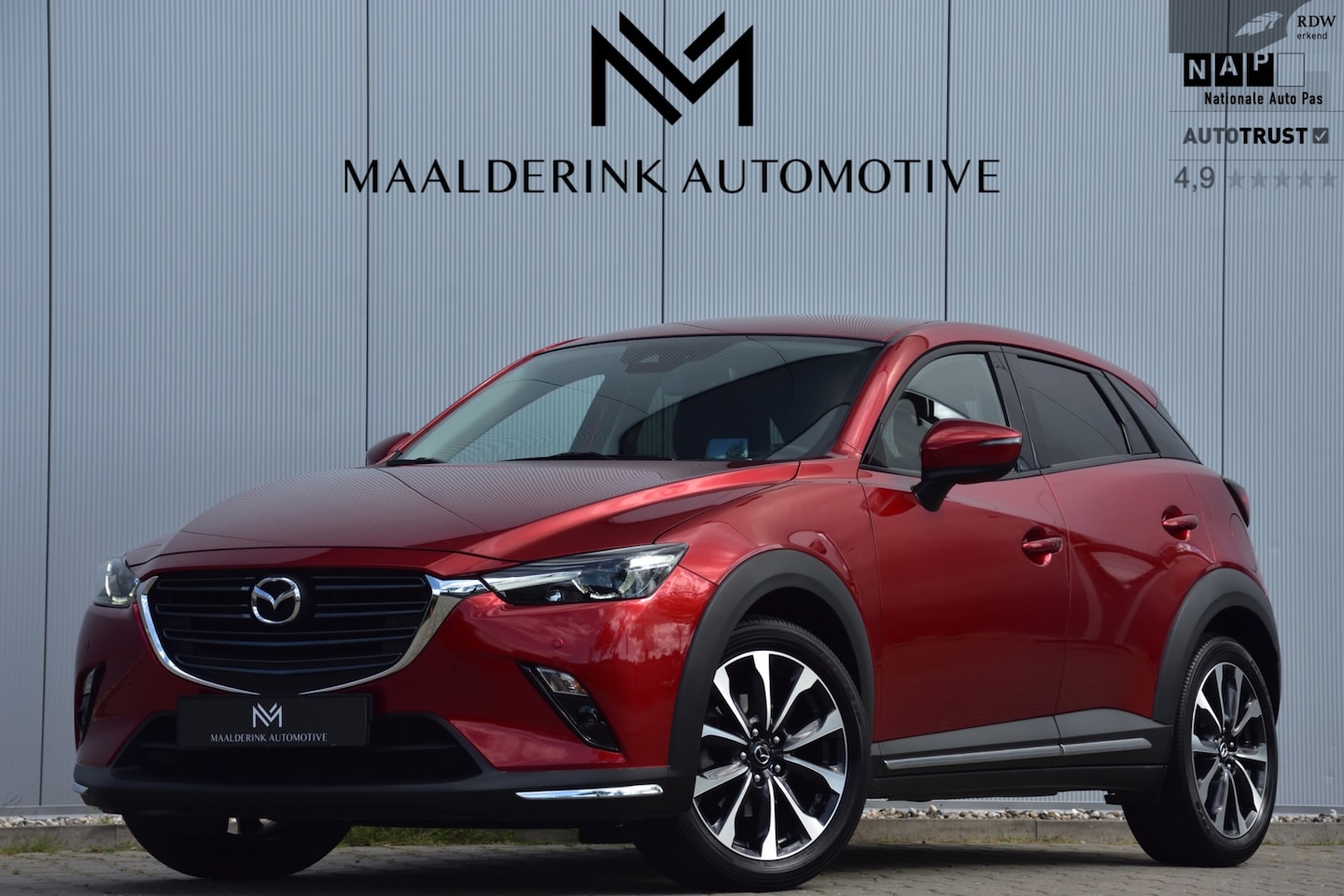 Mazda CX-3 - 2.0 SkyActiv-G 120 GT-M Navi, Camera, Led, Head-up, Stoelverwarming, App-Connect - AutoWereld.nl