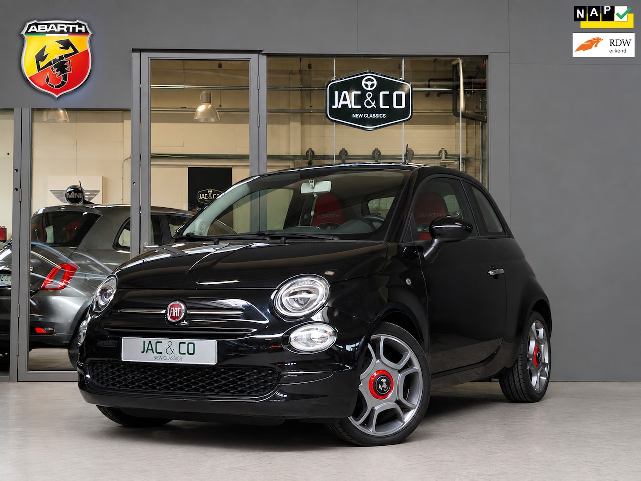 Fiat 500 Abarth - 0.9 T 80pk "Abarth" Leder / 17 inch / Automaat - AutoWereld.nl