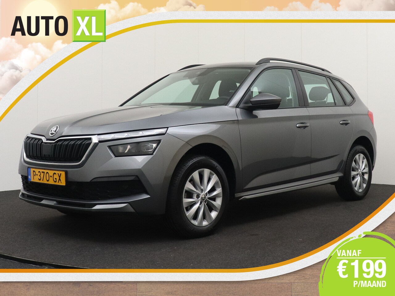 Skoda Kamiq - 1.0 TSI Business+ Trekhaak Half-Leder Digi.Dash Stoelverw. - AutoWereld.nl