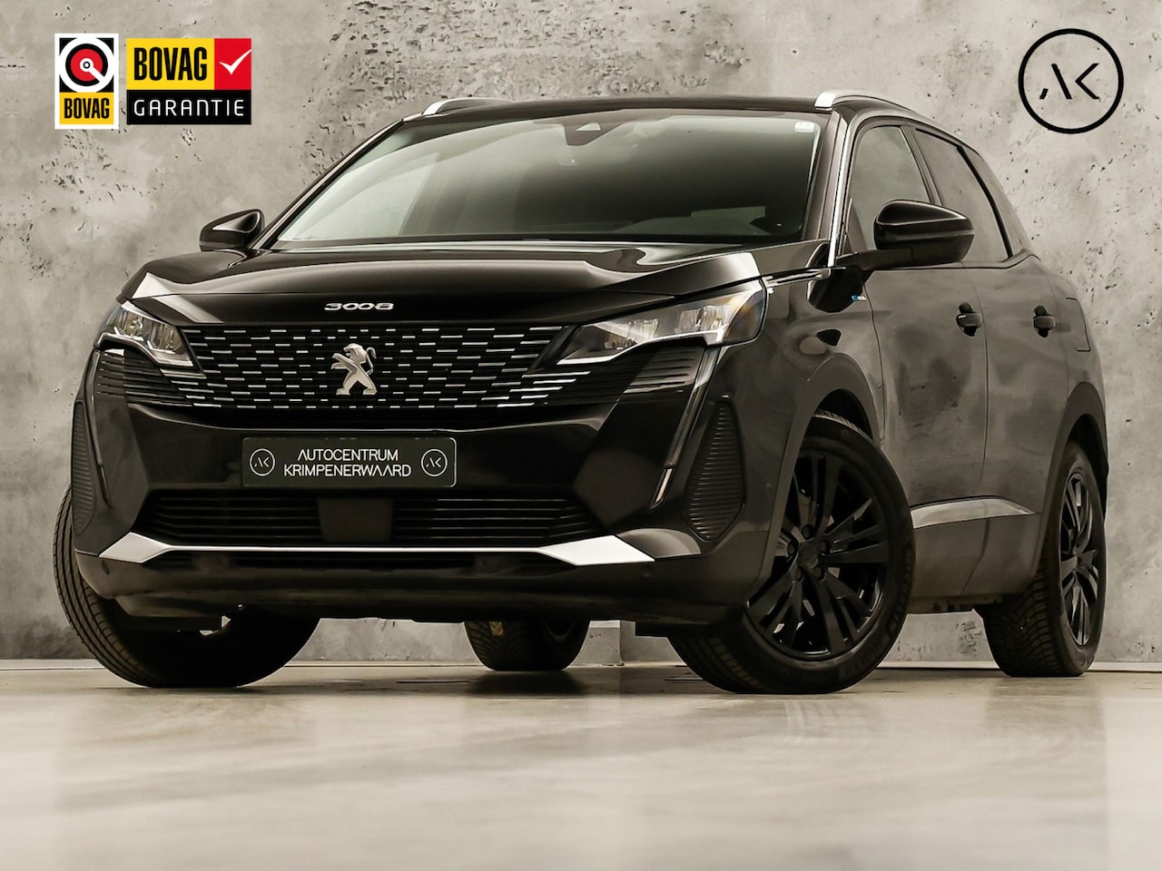 Peugeot 3008 - 1.6 HYbrid 225 Allure Blacksport 225Pk Automaat (APPLE CARPLAY, SOH 94,7%, BLACK PACK, GRO - AutoWereld.nl