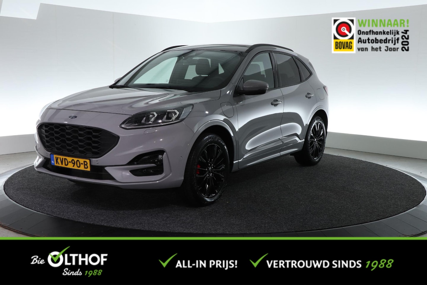 Ford Kuga - 2.5 PHEV ST-Line X | AFN. TREKHAAK | CARPLAY | ADAP. CRUISE | STOEL-STUURVERW. | - AutoWereld.nl