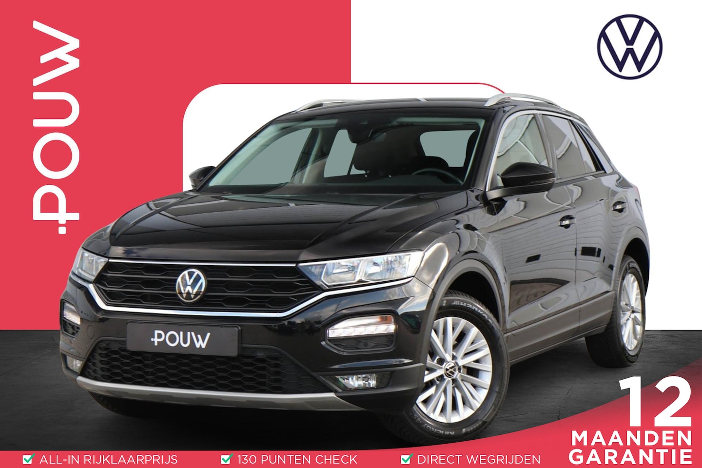 Volkswagen T-Roc - 1.0 TSI 110pk Style | Navigatie | App Connect | Achteruitrijcamera - AutoWereld.nl