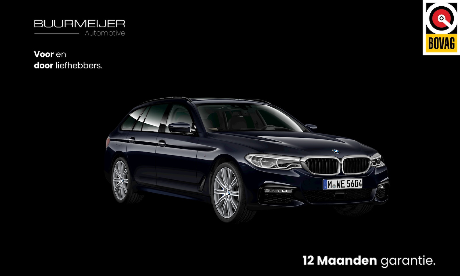 BMW 5-serie Touring - 530i High Executive M | M Pakket | Schuif/kanteldak | Head-Up display | 20 inch | Adaptiev - AutoWereld.nl