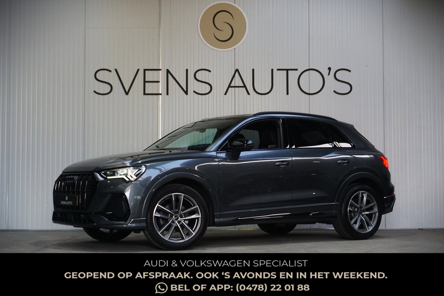 Audi Q3 - 35 TFSI S Line black Ed. Trekhaak|Sfeer|Keyless|LED - AutoWereld.nl