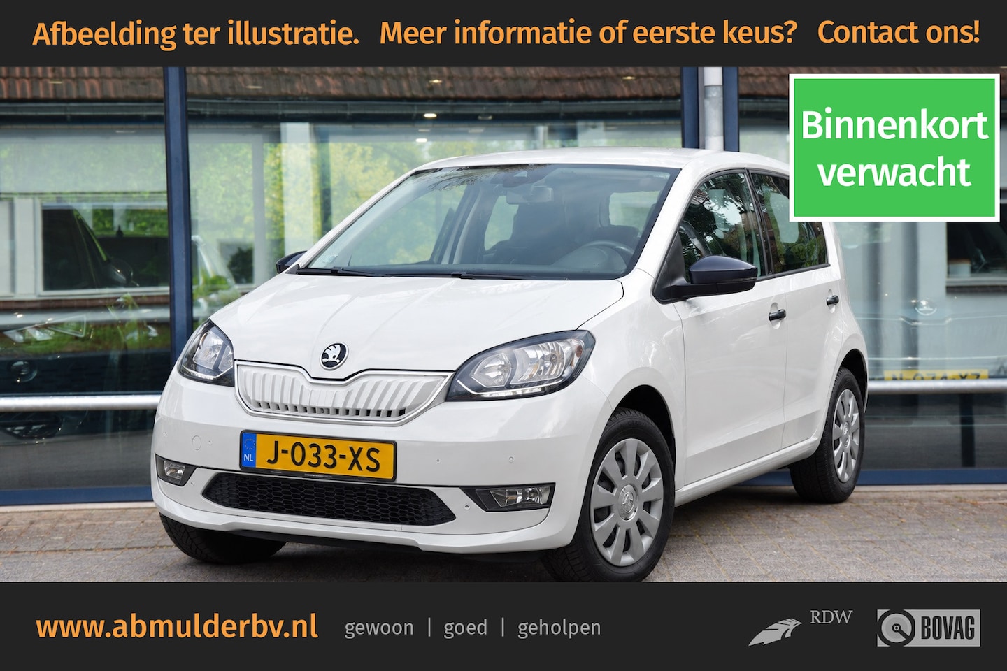 Skoda Citigo e-iV - EV 83PK Ambition | Org. NL | BOVAG Garantie | Airco automatisch | LED Dagrijverlichting | - AutoWereld.nl
