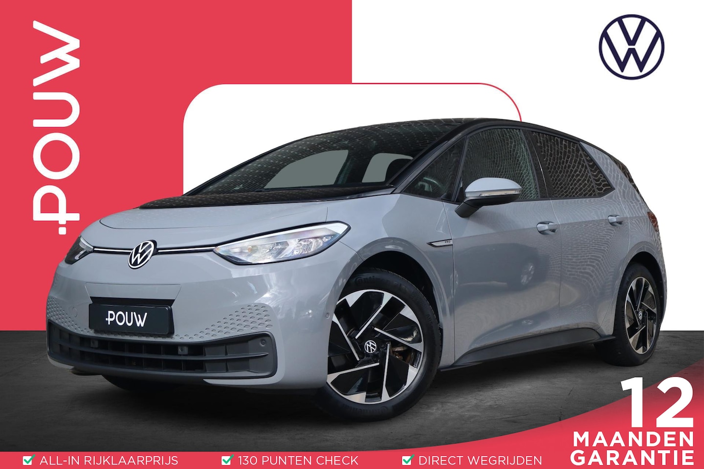 Volkswagen ID.3 - 204pk Pro Edition Advantage 58 kWh | SoH 94% | Achteruitrijcamera | Stoel & Stuurverwarmin - AutoWereld.nl