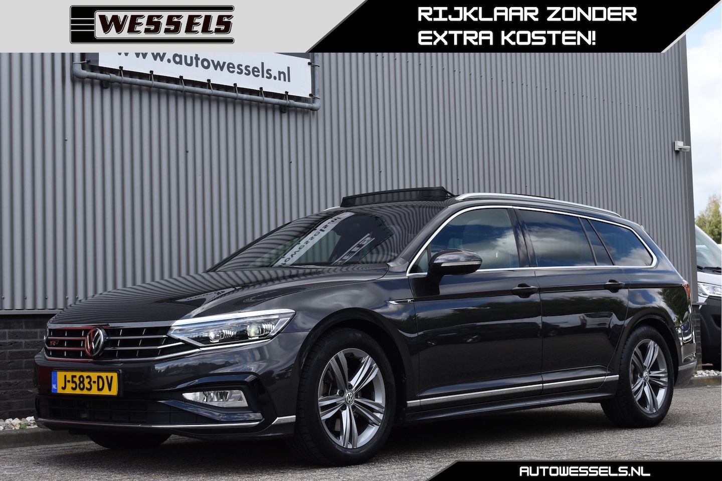 Volkswagen Passat Variant - 1.5 TSI R-line Panorama, Camera, Dynamic LED, Leder, Keyless, Adaptive cruise - AutoWereld.nl