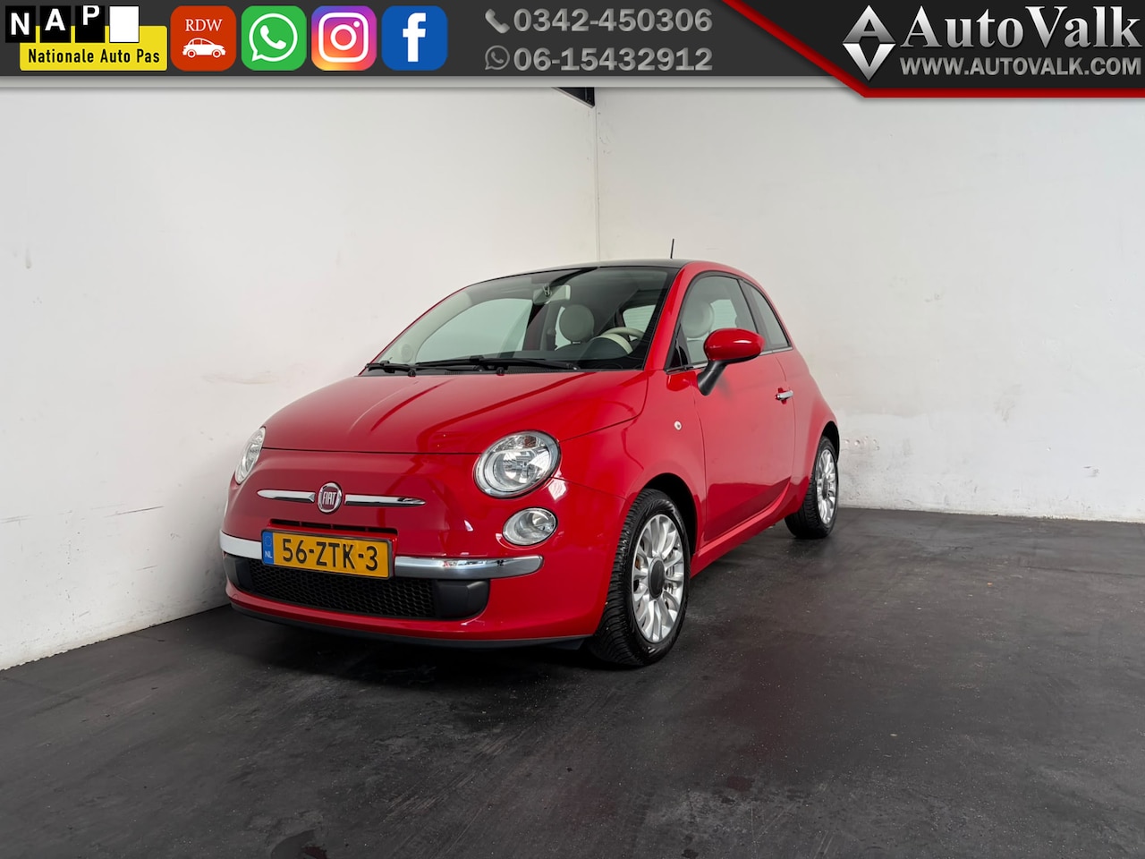 Fiat 500 - 0.9 TwinAir Lounge 0.9 TwinAir Lounge - AutoWereld.nl