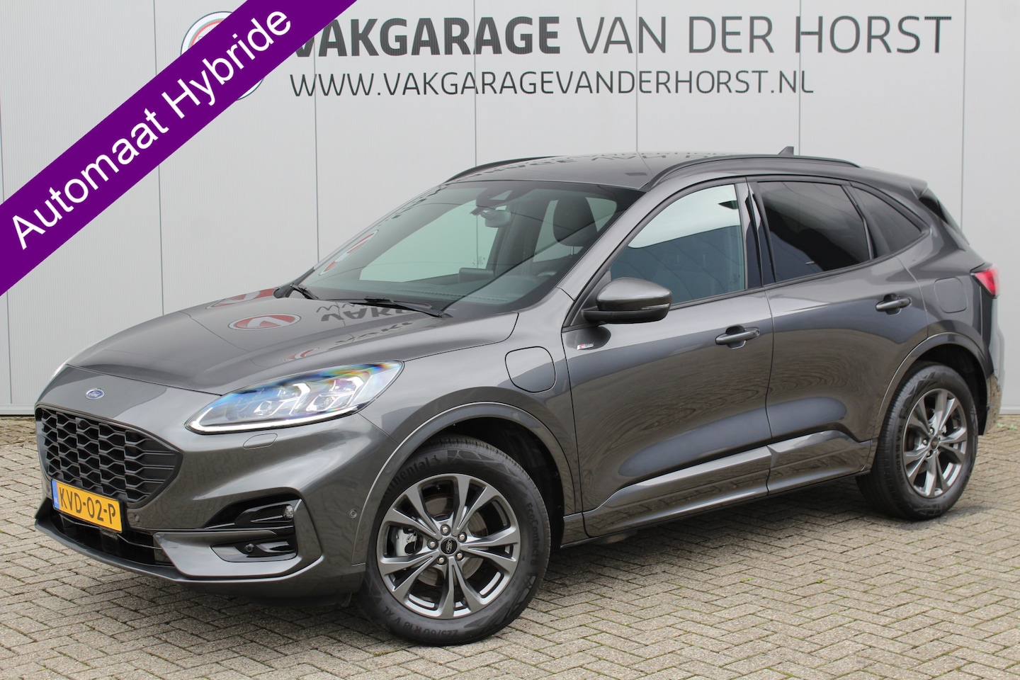 Ford Kuga - 2.5-225pk PHEV ST-Line X. Hybride rijden voor een reëel bedrag ! Autm. airco dual, adapt. - AutoWereld.nl