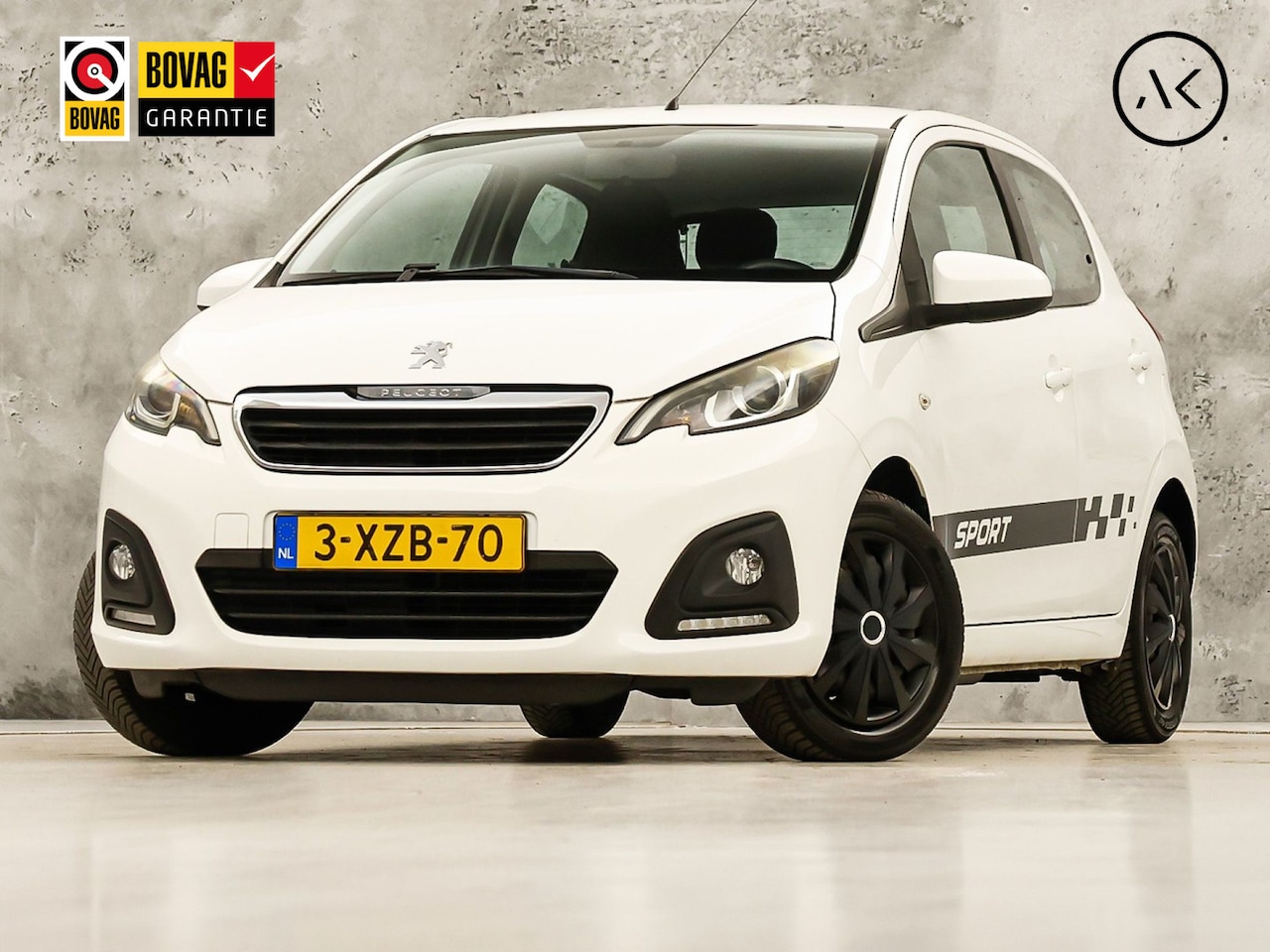 Peugeot 108 - 1.0 e-VTi Sport (AIRCO, BLUETOOTH, SPORTSTOELEN, ELEK RAMEN, MULTIFUNCTIONEEL STUURWIEL, N - AutoWereld.nl