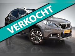 Peugeot 2008 - 1.2 PureTech Allure, Camera, Trekhaak, Carplay, Panoramadak, nieuwe dist. riem, 1/2 leder