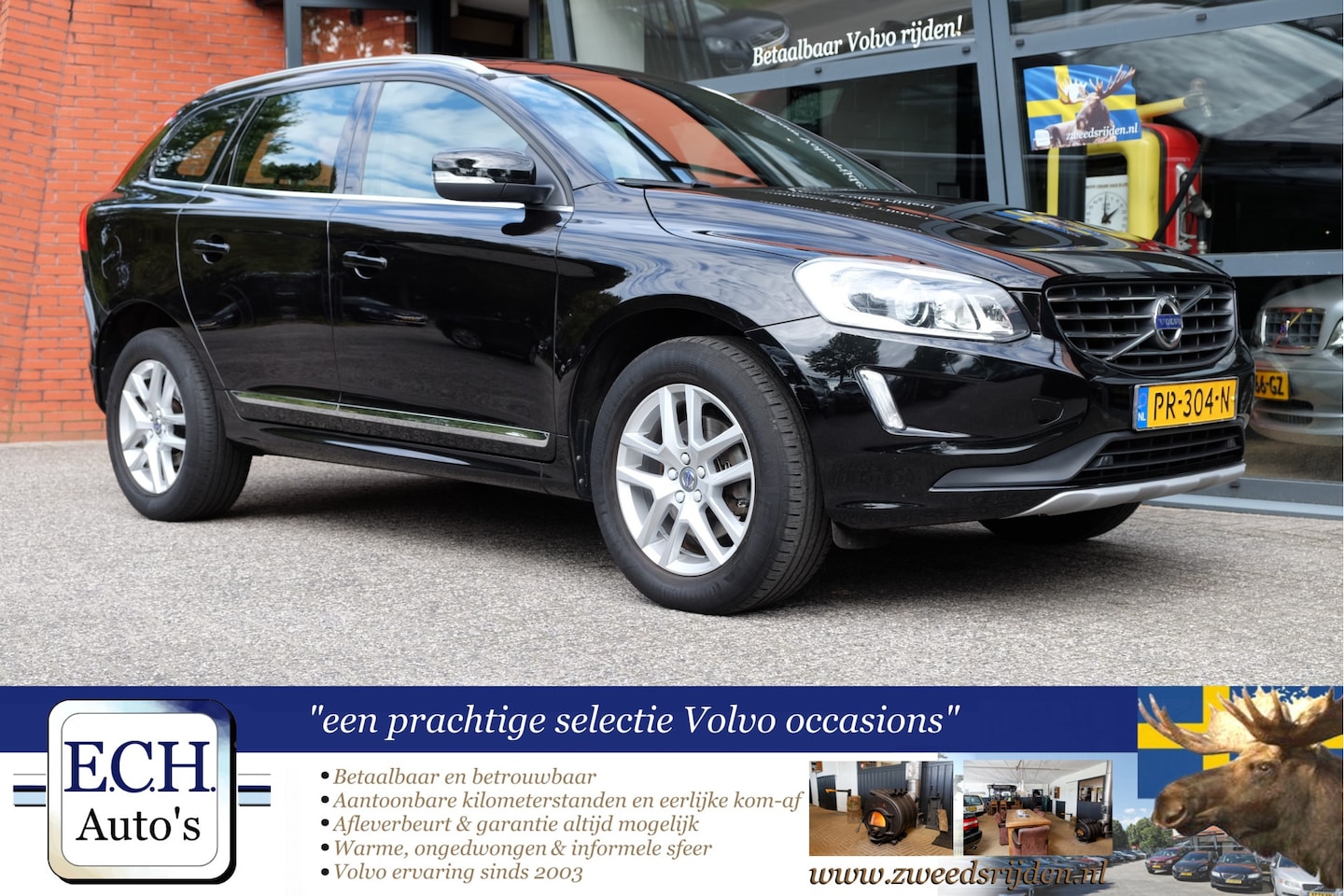 Volvo XC60 - 2.0 T5 245 pk Aut. Polar+ Leer, Panoramadak - AutoWereld.nl