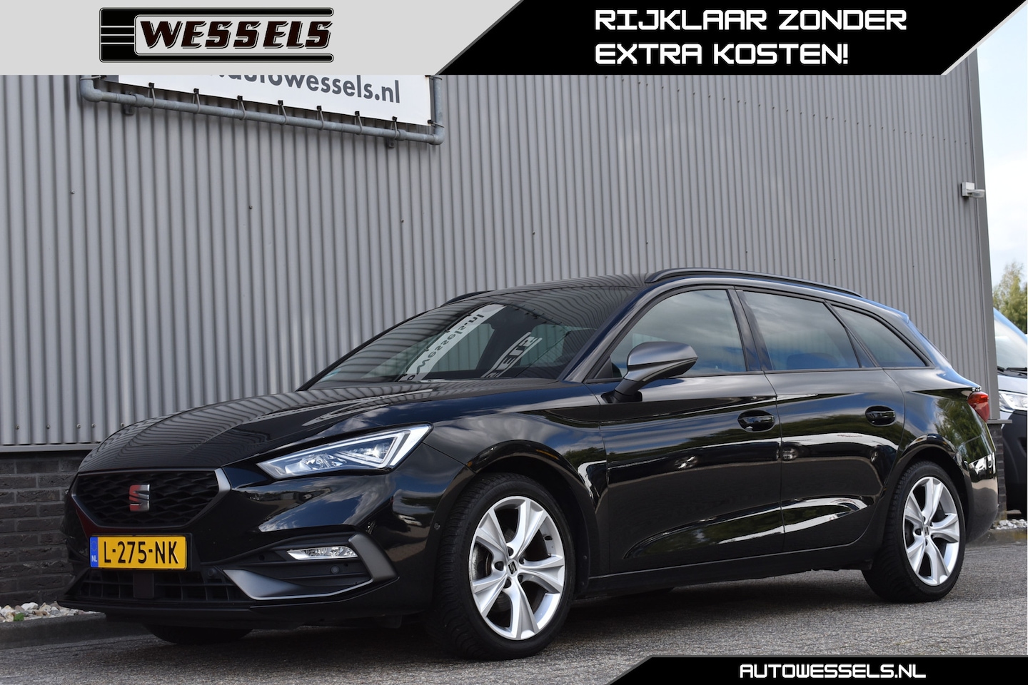 SEAT Leon Sportstourer - 1.5 TSI FR Business Intense Adaptive cruise, Virtual Cockpit, Trekhaak - AutoWereld.nl