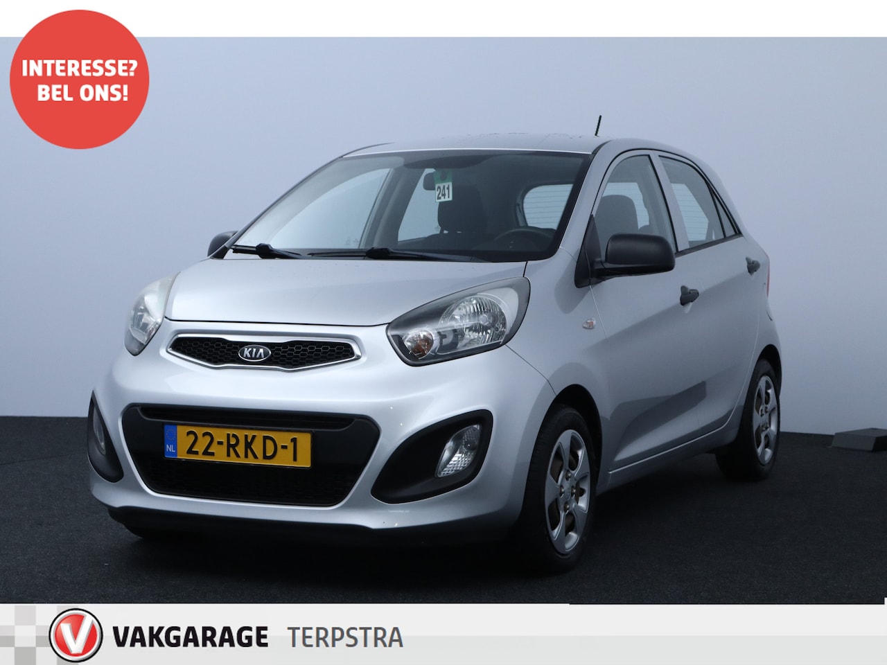Kia Picanto - 1.0 CVVT Comfort Pack/ 5-Drs/ Airco/ C.V. Afstand/ Elek. pakket/ Isofix/ Radio-CD AUX & US - AutoWereld.nl