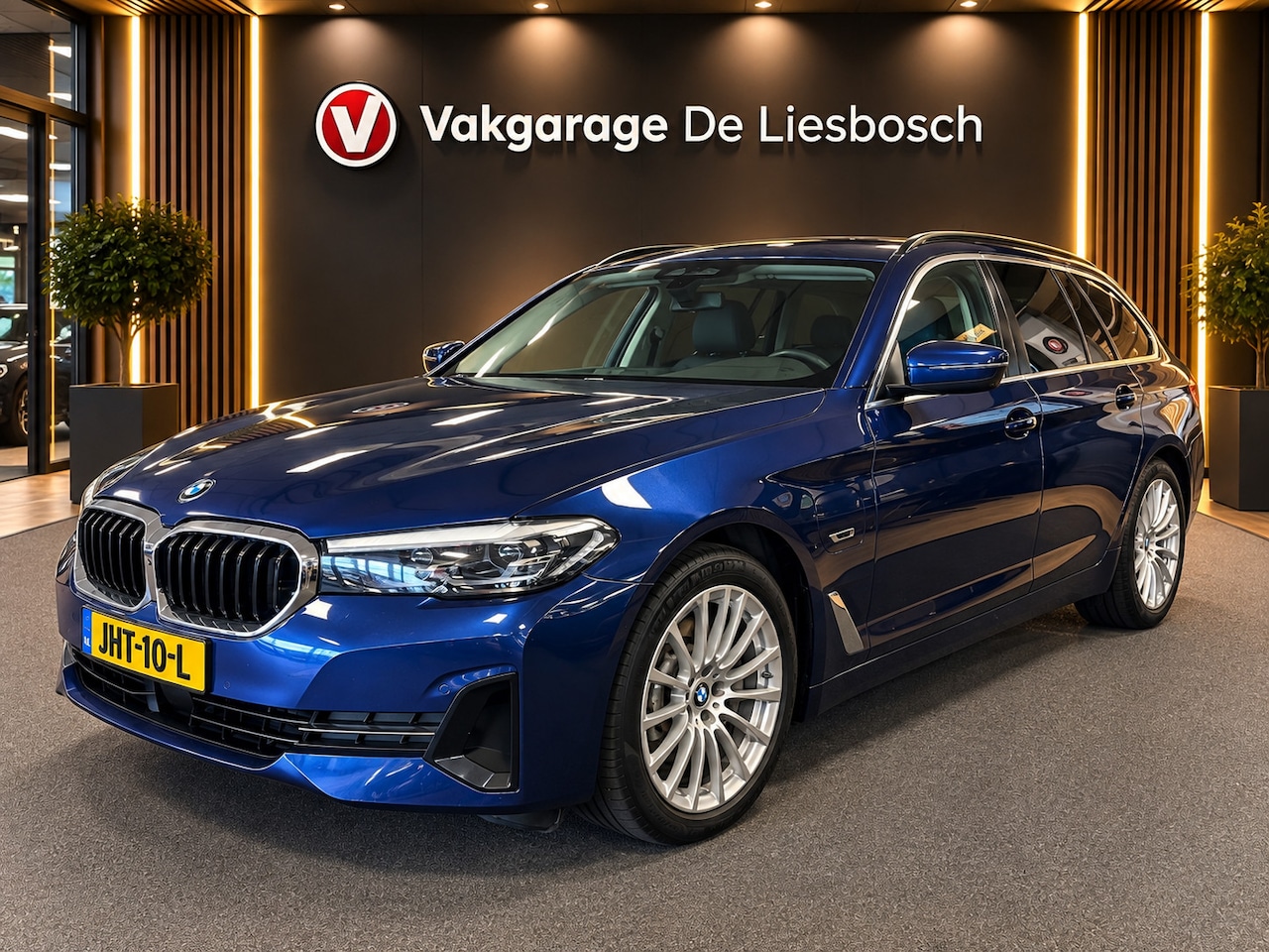 BMW 5-serie Touring - 530e Business Edition Plus / trekhaak / Leder / pdc / 360 camera/cruise Adaptive - AutoWereld.nl