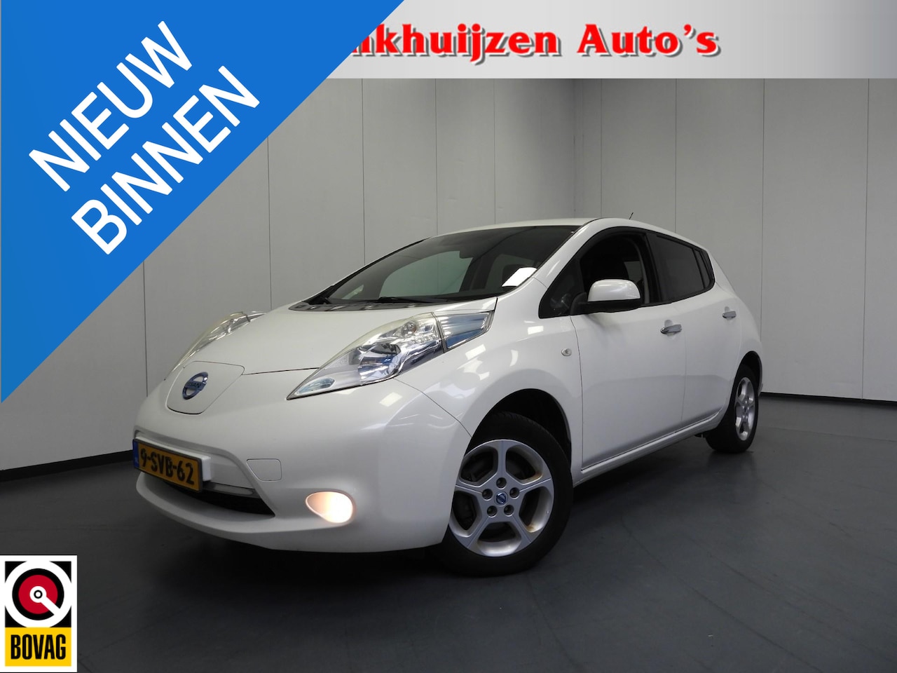Nissan LEAF - Base 24 kWh NAVI/CAMERA/CLIMA/CRUISE/16"LMV! - AutoWereld.nl