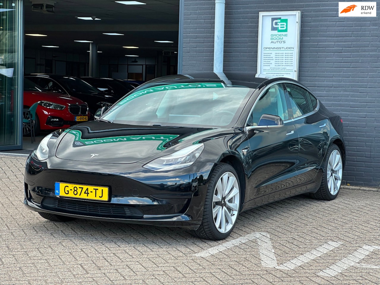 Tesla Model 3 - Standard RWD Plus 60 kWh/PANO-DAK/CAMERA/NETTE STAAT!! - AutoWereld.nl