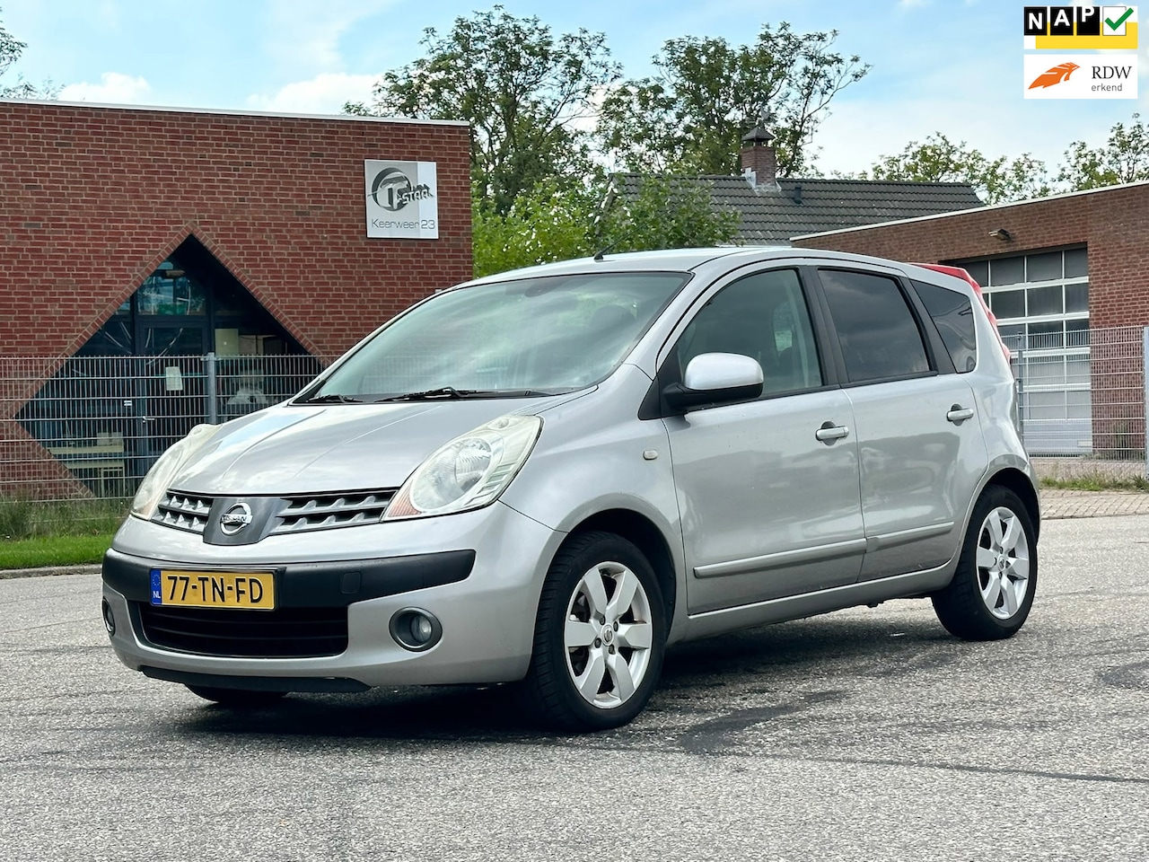 Nissan Note - 1.6 First Note 1e Eigenaar*Cruise*Clima*NAP*LM velgen*Nieuwe APK* - AutoWereld.nl