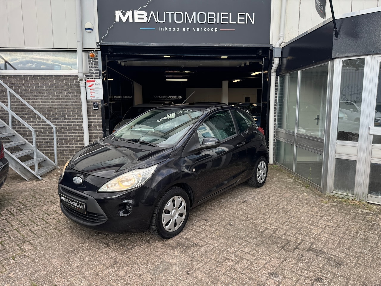 Ford Ka - 1.2 Cool&Sound/Zwart/Airco/ 1 Jaar APK/Nap/133DKM!! - AutoWereld.nl