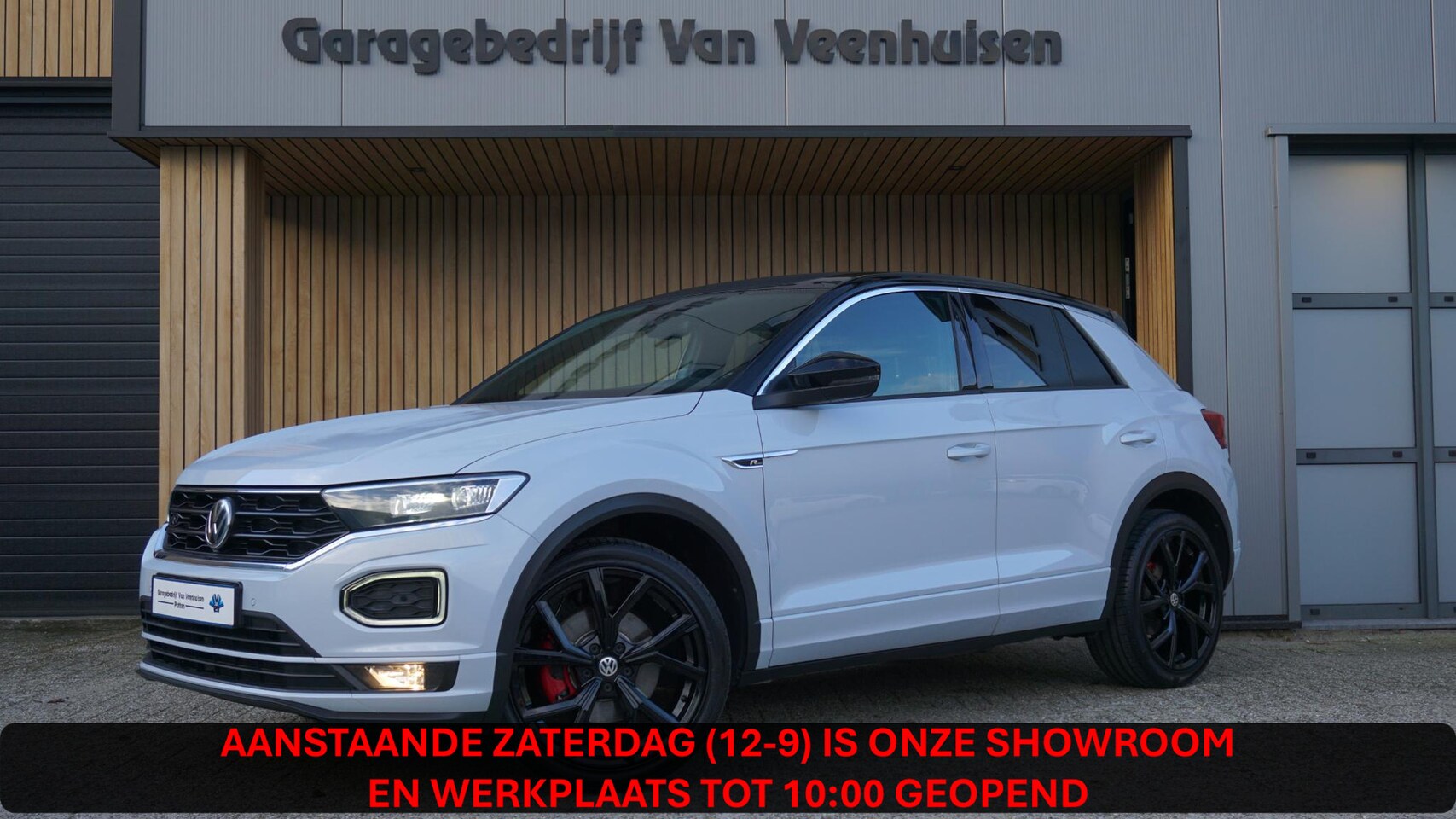 Volkswagen T-Roc - 1.5 TSI 150PK DSG 2x R-Line Virtual Cockpit LED 19inch *Black Pack* ACC 79723km *Zeer Nett - AutoWereld.nl
