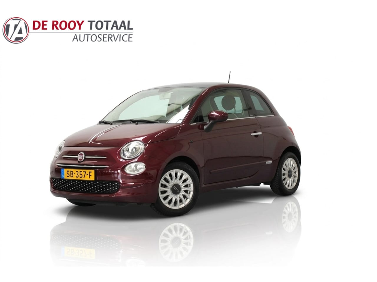 Fiat 500 - 0.9 TwinAir Turbo Lounge 0.9 TwinAir Turbo Lounge 81PK, RIJKLAAR | PANORAMADAK | AUTOMAAT | NAVIGATIE | CRUISE CONT - AutoWereld.nl