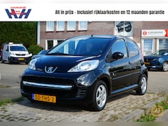 Peugeot 107 - BLACK en SILVER EDITION 5-DEURS 1.0-68PK -incl. 12 maanden garantie en rijklaar