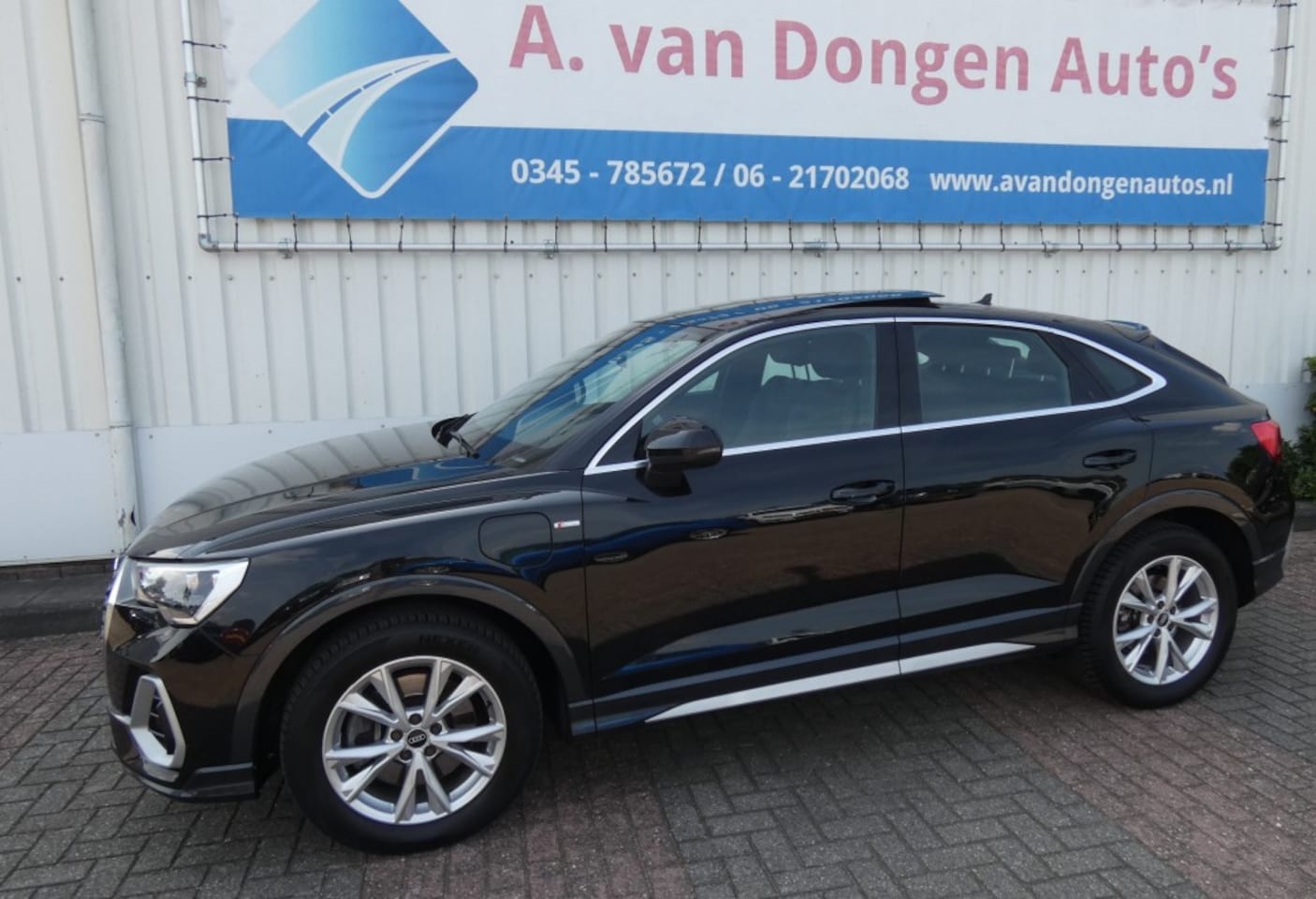 Audi Q3 Sportback - 45 TFSI E S Line,Pano,Navi,Dodehoek,Trhaak,ACC - AutoWereld.nl