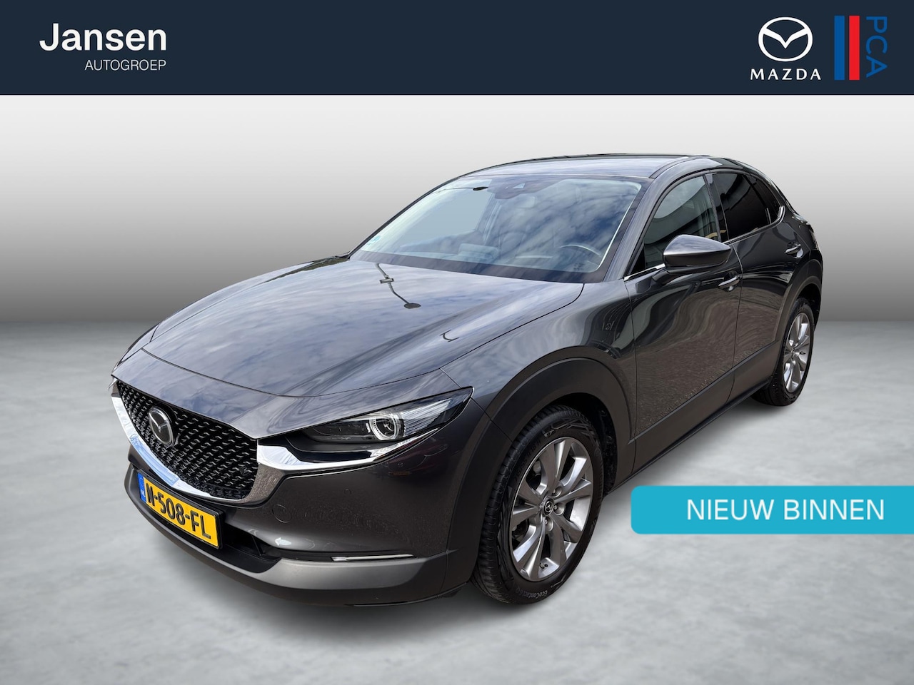 Mazda CX-30 - 2.0 e-SkyActiv-X186 M Hybrid Sportive , Adap.Cruise, Bose, HUD, Navi, Apple Carplay, LMV 1 - AutoWereld.nl