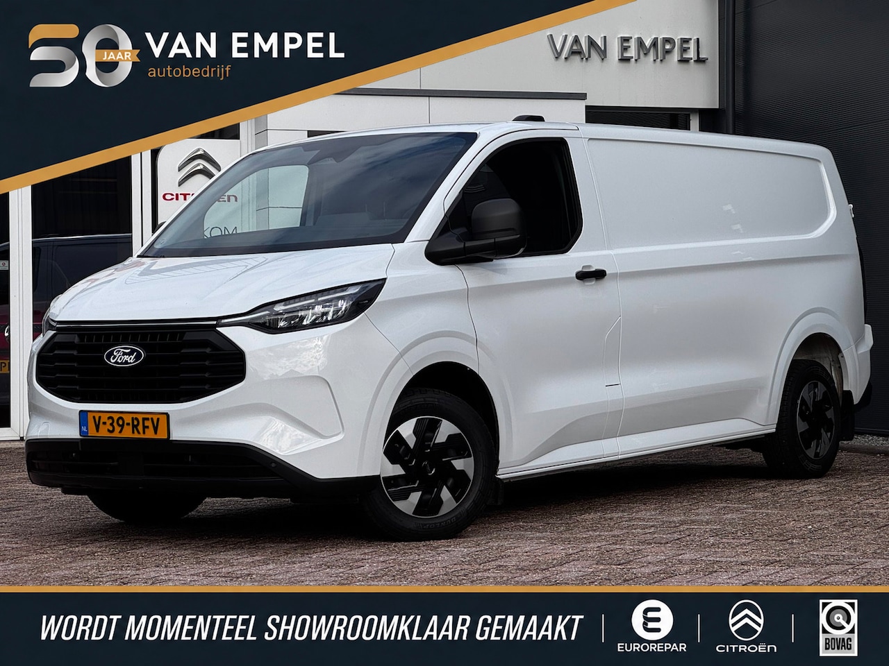 Ford Transit Custom - 320 2.5 PHEV L2H1 Limited | Plug-In | 98% SOH | 3. Pers | Camera | PDC voor + Achter | Win - AutoWereld.nl