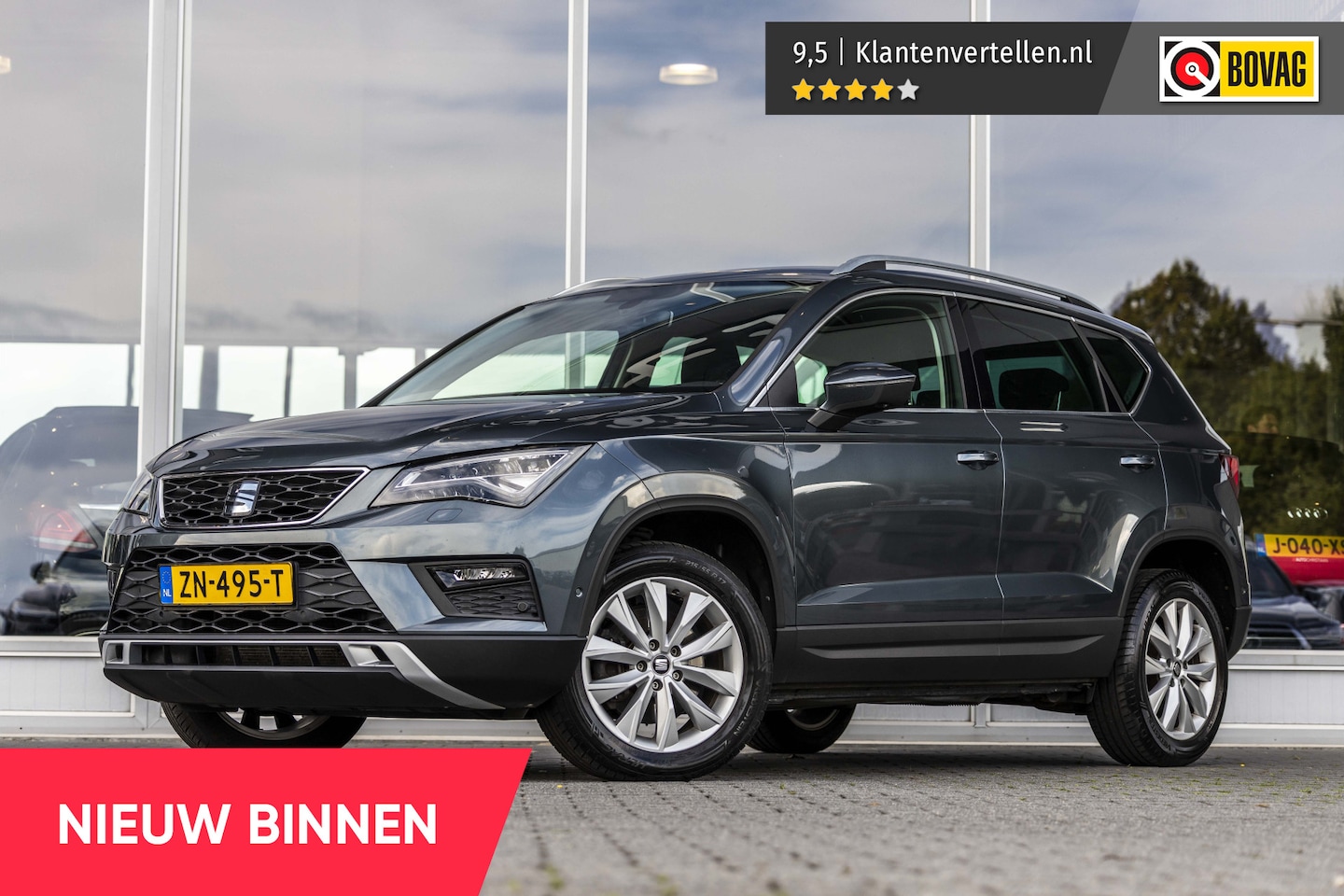 SEAT Ateca - 1.4 EcoTSI Style Business Intense | DSG | Trekhaak | Camera | LED - AutoWereld.nl