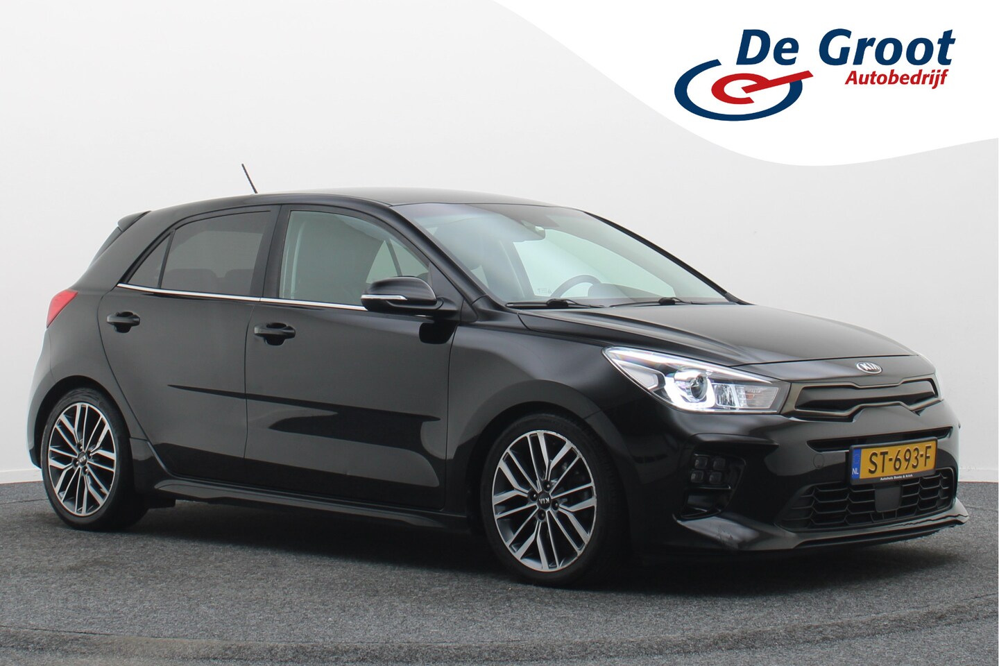 Kia Rio - 1.0 TGDI GT-Line Camera, Apple CarPlay, KeyLess, Leder/Stof, Navi, PDC, 17" - AutoWereld.nl