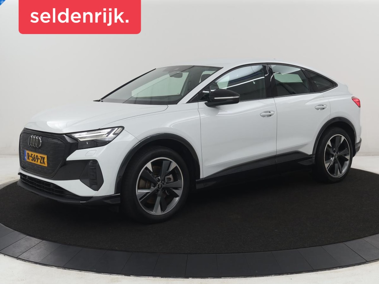 Audi Q4 Sportback e-tron - 40 Advanced edition 77 kWh | SOH 93,3% | Leder | Adaptive cruise | Stoelverwarming | Trekh - AutoWereld.nl