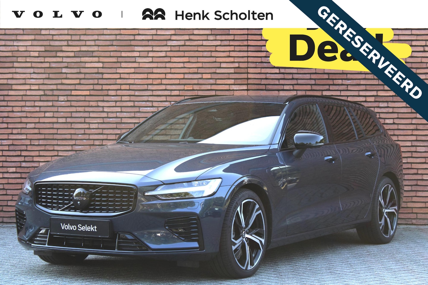 Volvo V60 - T8 Plug-in hybrid AWD Ultra Perf. Ed. Dark |DEMO DEAL| Geventileerde voorstoelen met massa - AutoWereld.nl