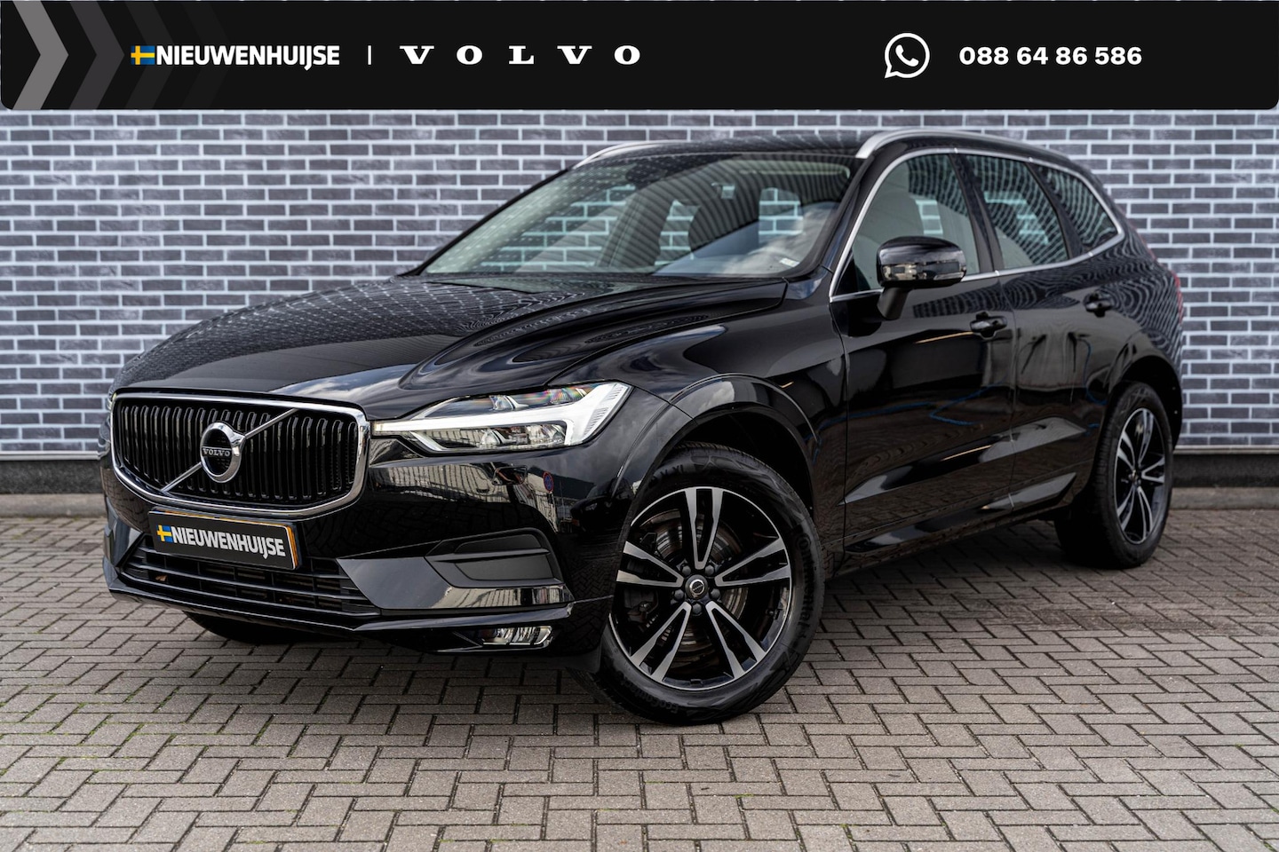 Volvo XC60 - 2.0 T5 Momentum | Trekhaak | Lederen Bekleding | Parkeersensoren | Keyless Entry | Elektri - AutoWereld.nl
