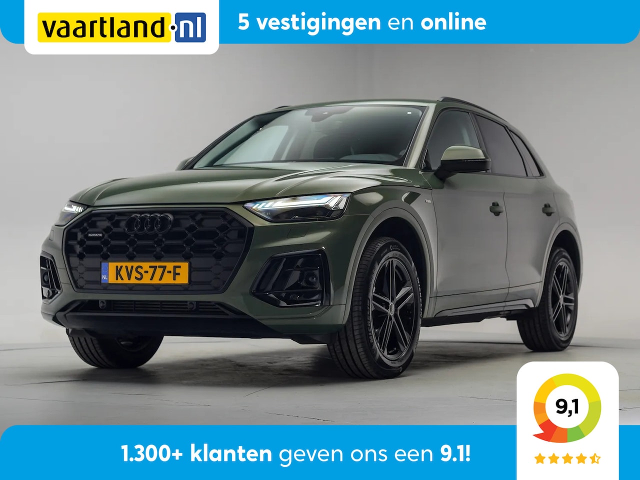 Audi Q5 - 40 TFSI quattro S line Black [ Virtual Plus Stoelverwarming Navi Camera ] - AutoWereld.nl