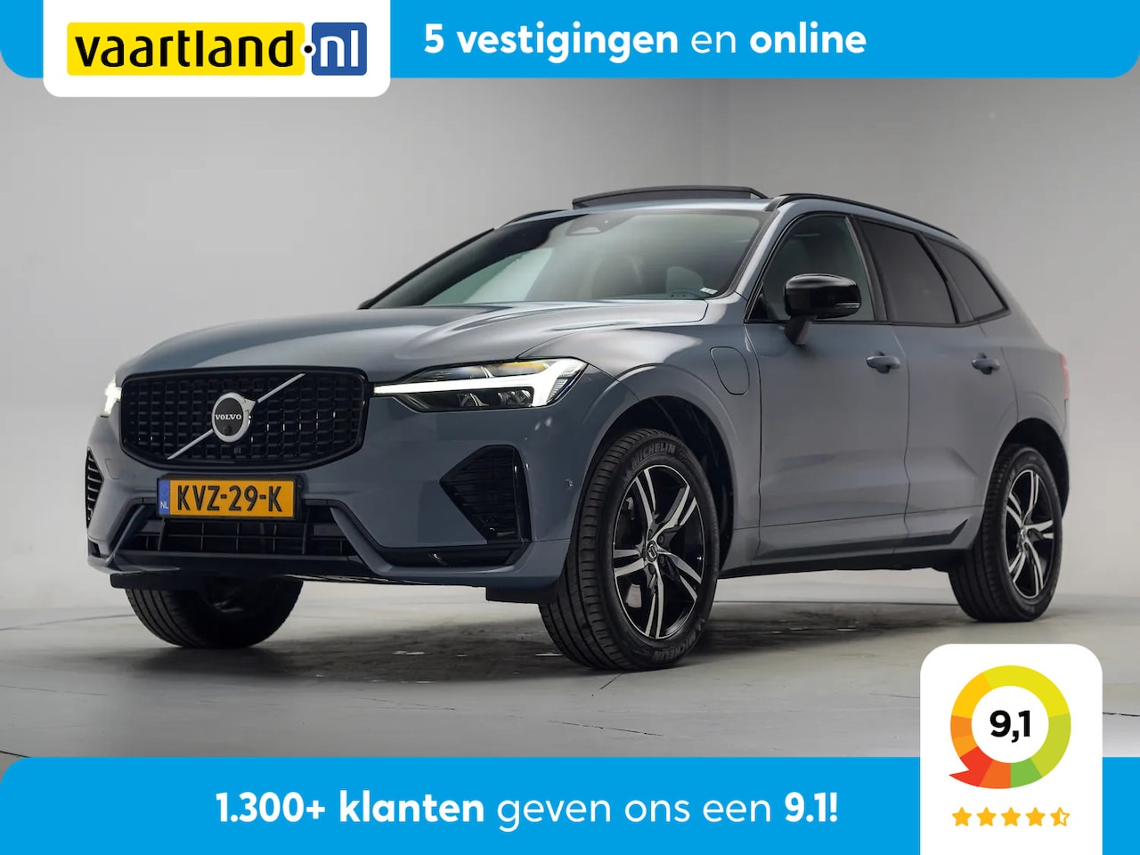Volvo XC60 - T6 AWD Recharge R Design [ HUD Panorama Harman/Kardon Camera ] - AutoWereld.nl