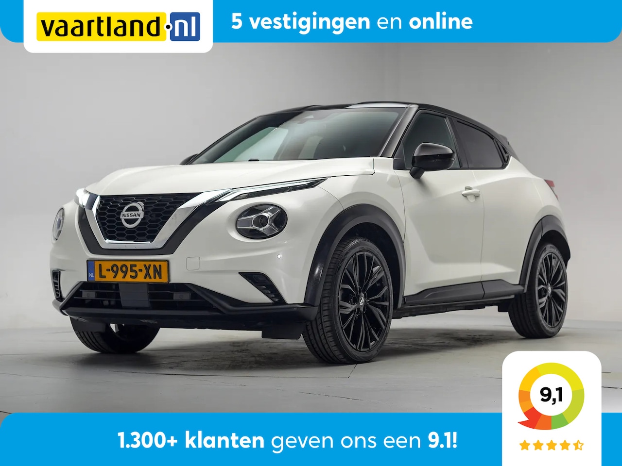 Nissan Juke - 1.0 DIG-T Enigma Aut. [ Navi Apple/Android Camera LED ] - AutoWereld.nl