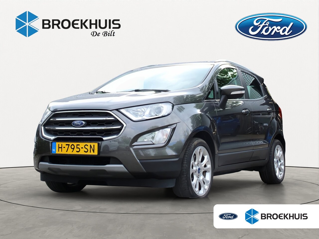 Ford EcoSport - 1.0 EcoBoost Titanium | 1E EIGENAAR | ORIGINEEL NL |  CAPLAY | PARK SENS V+A | DEALER OH! - AutoWereld.nl