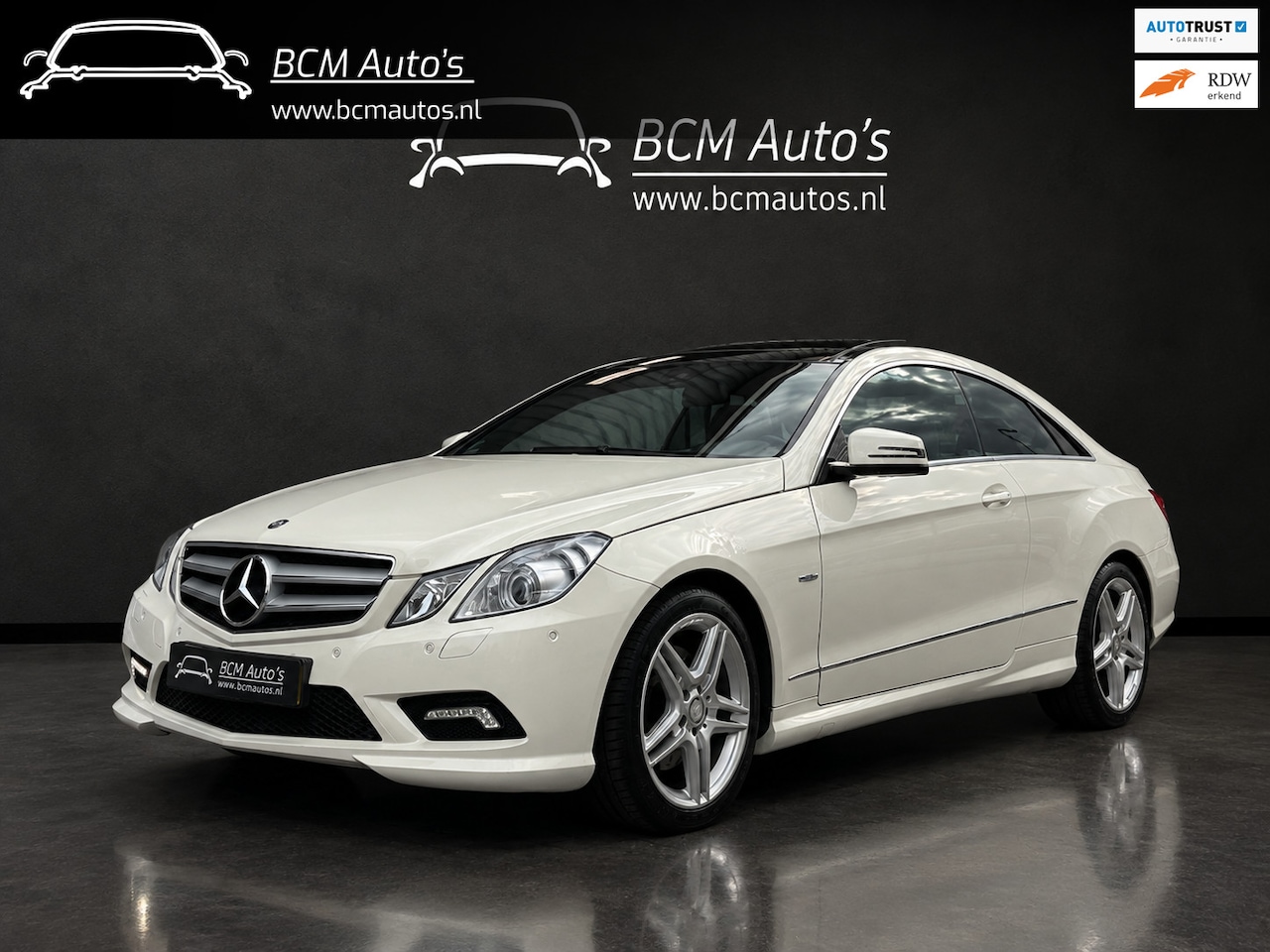 Mercedes-Benz E-klasse Coupé - 200 CGI Avantgarde AMG pakket|PANO|Leer|Soelvw|PDC|NAP| - AutoWereld.nl