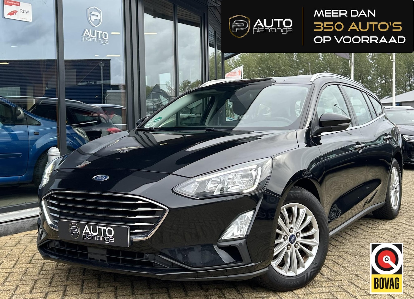 Ford Focus Wagon - 1.0 EcoBoost Titanium Business 125PK | 2e Eigenaar | NL AUTO | NAP | Dealeronderhouden | E - AutoWereld.nl