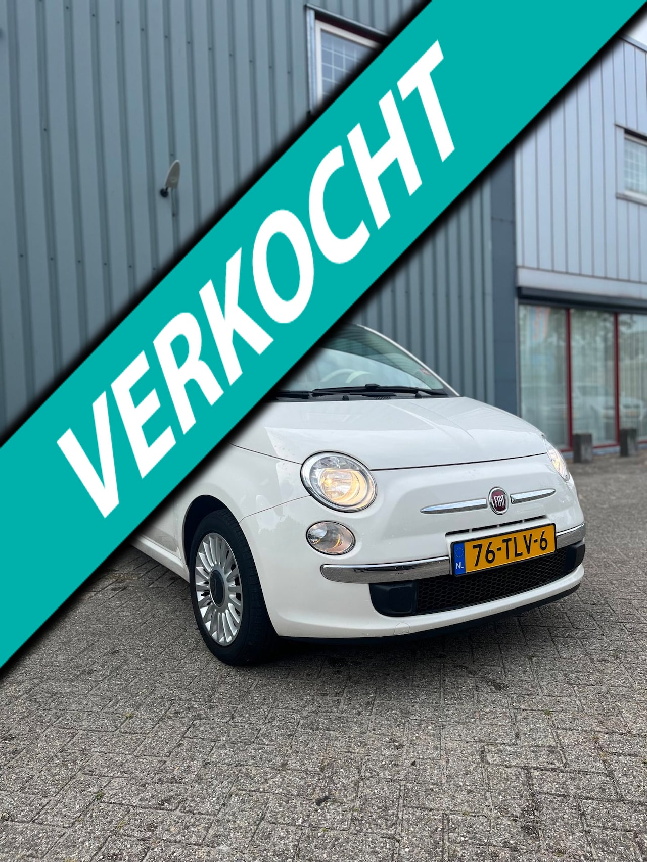 Fiat 500 - 1.2 Bicolore nieuw distrib.riem/apk - AutoWereld.nl