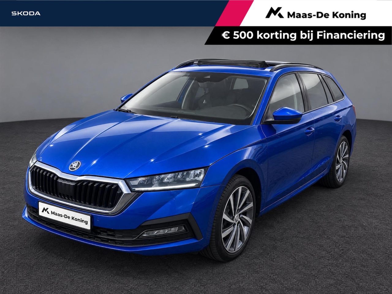 Skoda Octavia Combi - 1.4TSI iV PHEV 150kW/204PK Sportline Business · Panoramadak · Navigatie · Camera + Parkeer - AutoWereld.nl