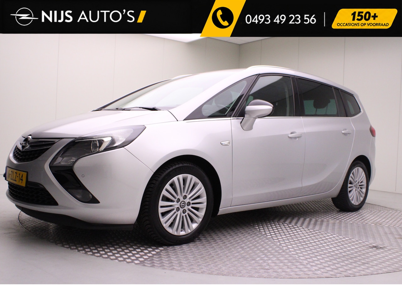 Opel Zafira Tourer - 1.4 Design Edition | Trekhaak | Climate control | Navi fullmap | Pdc v/a+camera | Stoel/st - AutoWereld.nl