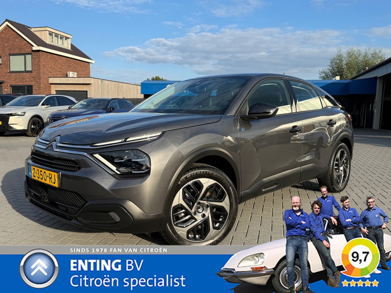 Citroën Ë-C4 - You 50 kWh ECC CAMERA APPLE CARPLAY/ANDROID WARMTEPOMP 3 FASE - AutoWereld.nl