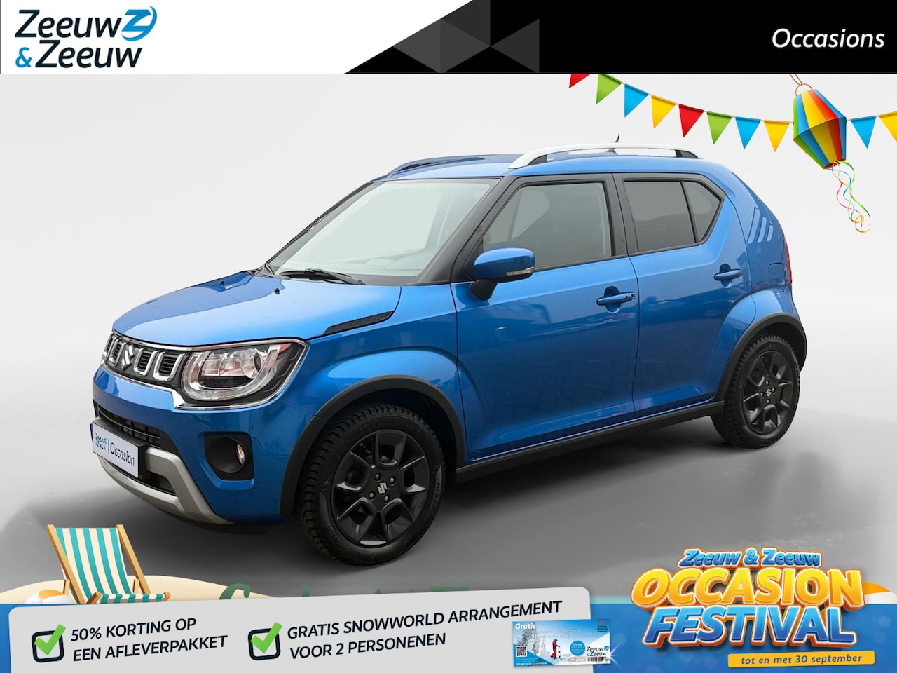 Suzuki Ignis - 1.2 Smart Hybrid Style 83PK | Climate Control | Camera | Garantie 2031 | - AutoWereld.nl