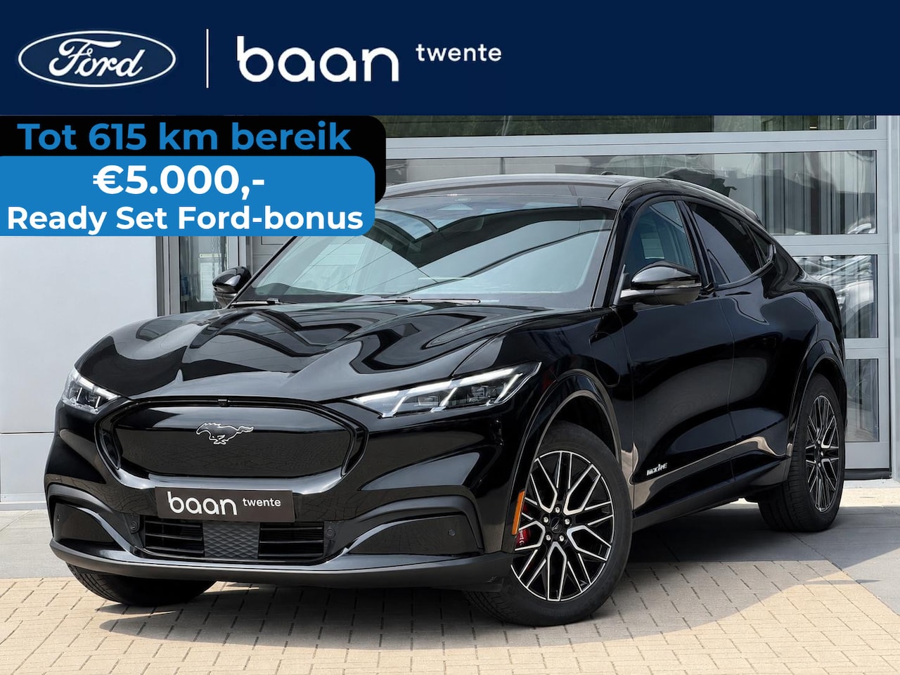 Ford Mustang Mach-E - Premium Extended Range RWD (87 kWh) | Technology Pack Premium | B&O | Memory stoel | Stuur - AutoWereld.nl