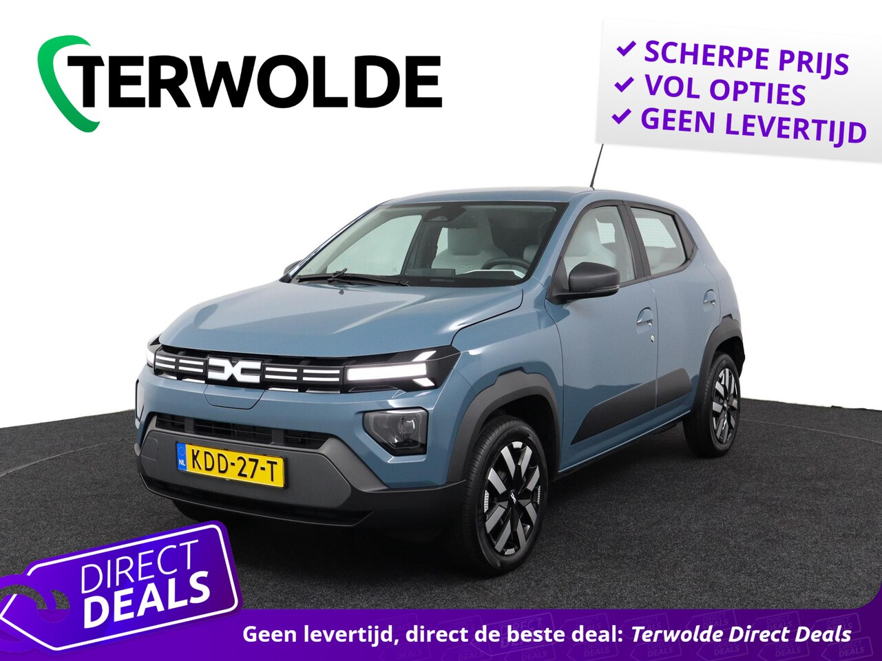 Dacia Spring - expression electric 70 | Parkeercamera | - AutoWereld.nl