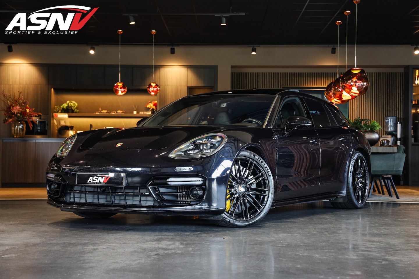 Porsche Panamera Sport Turismo - 4.0 Turbo S E-Hybrid 4.0 Turbo S E-Hybrid, 680 PK, Pano/Dak, Burmester, Sport/Design/Zwart, Adapt/Cruise/Contro - AutoWereld.nl