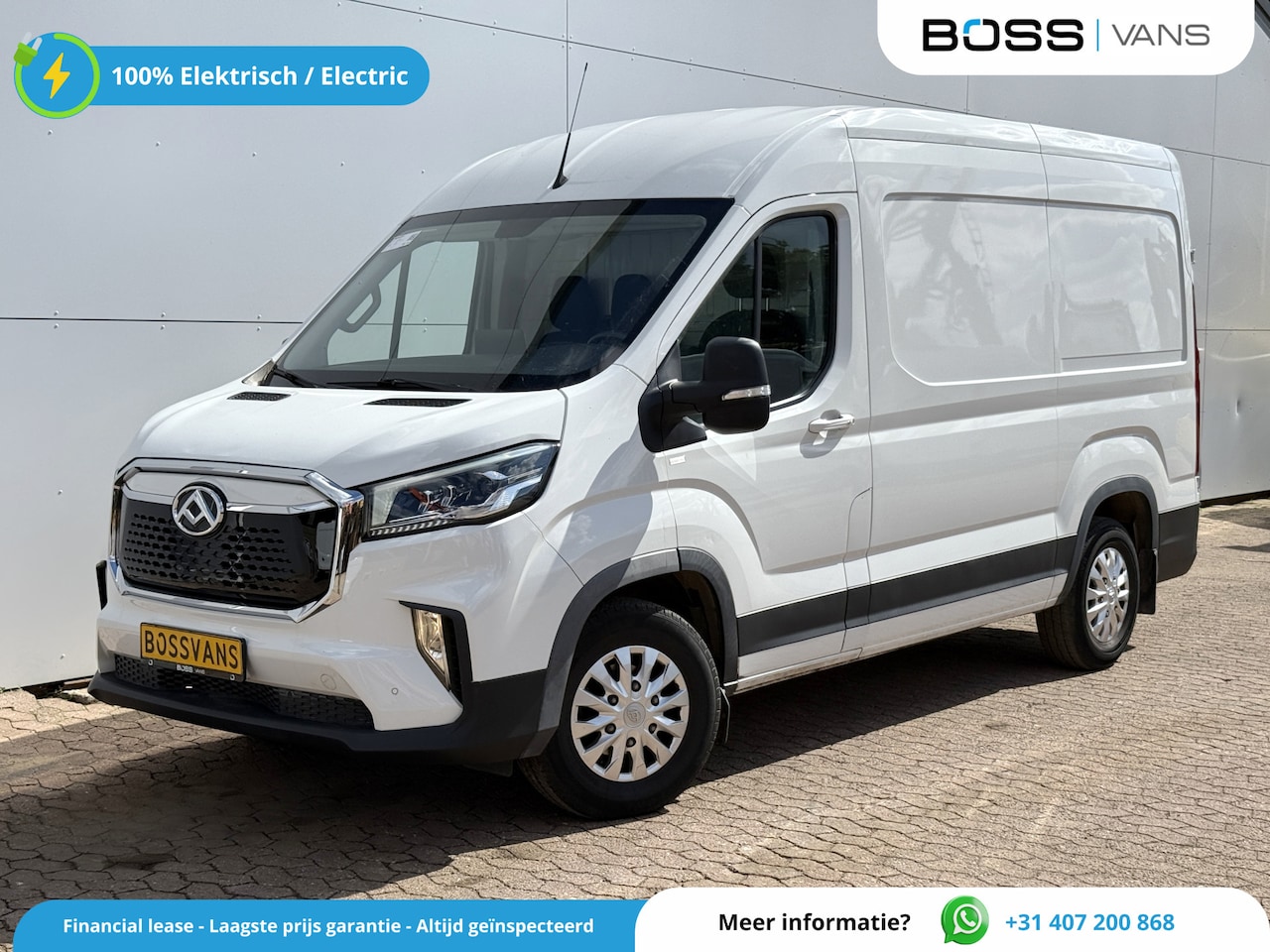 Maxus eDeliver 9 - L2H2 72kWh 280km WLTP Snelladen LED Carplay Cruise control Camera Airco Parkeersensoren v+ - AutoWereld.nl