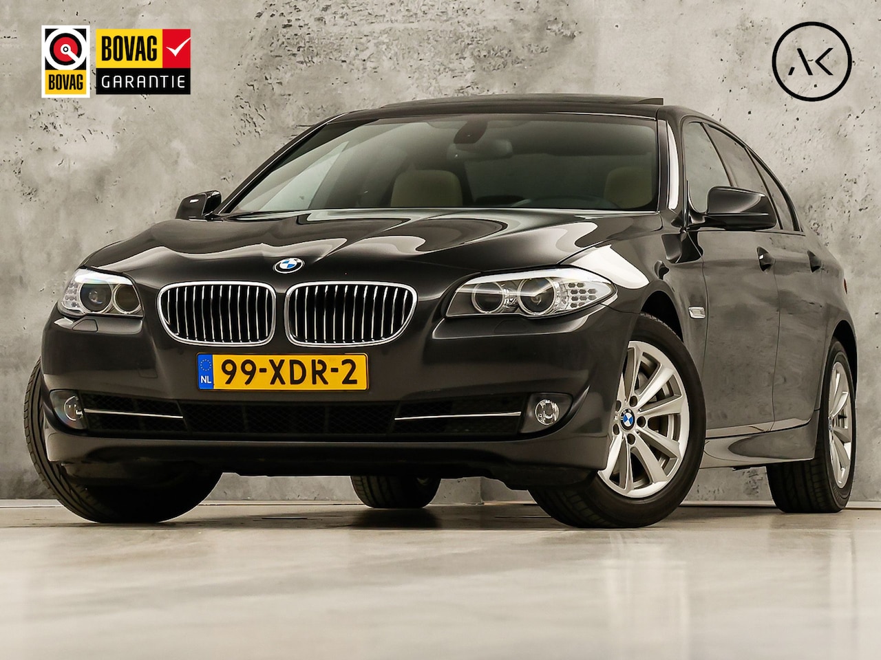 BMW 5-serie - 528i High Executive 245Pk Automaat (SCHUIFDAK, GROOT NAVI, LEDER, GETINT GLAS, ELEK SPORTS - AutoWereld.nl